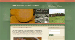 Desktop Screenshot of canaljunctioncheese.com